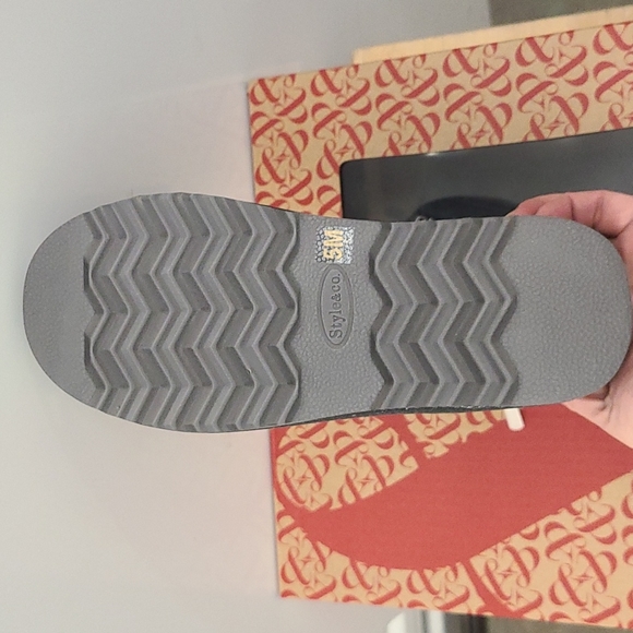 Style & Co Grey Suede Boot - Picture 3 of 4